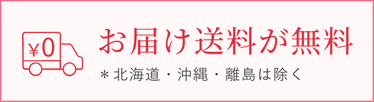 お届け送料が無料