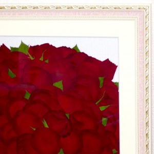 プロポーズの花束　保存押し花２