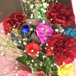 プロポーズ花束　保存加工