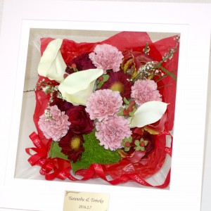 プロポーズ花束保存２