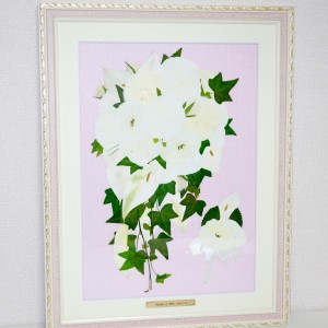 ブーケ押し花　保存