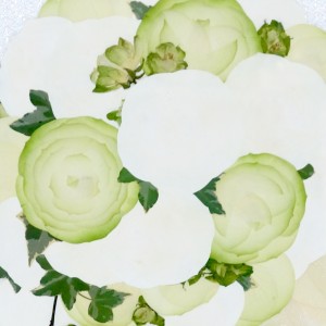 ブーケ押し花保存 (2)