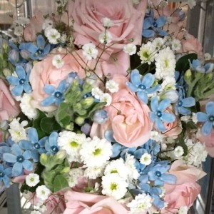押し花保存　ブーケ