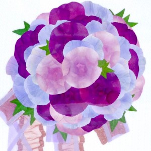 ブーケ保存押し花