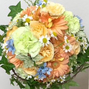 ブーケ　押し花　保存１