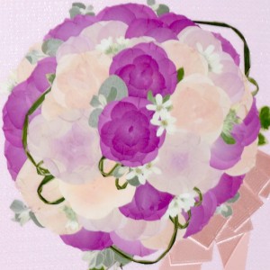 ブーケ保存　押し花４