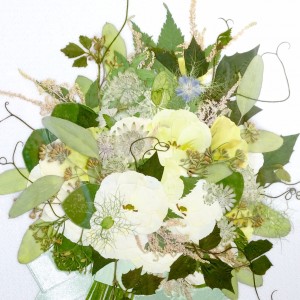 ナチュラル系ブーケ保存　押し花２