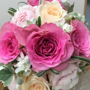 ブーケ保存押し花２