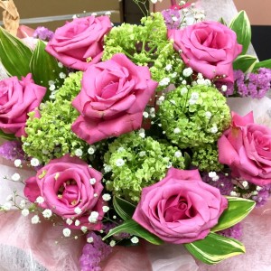 花束保存　バラ１