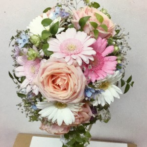 ブーケ保存　押し花