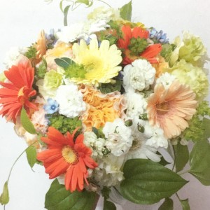 ブーケ保存押し花