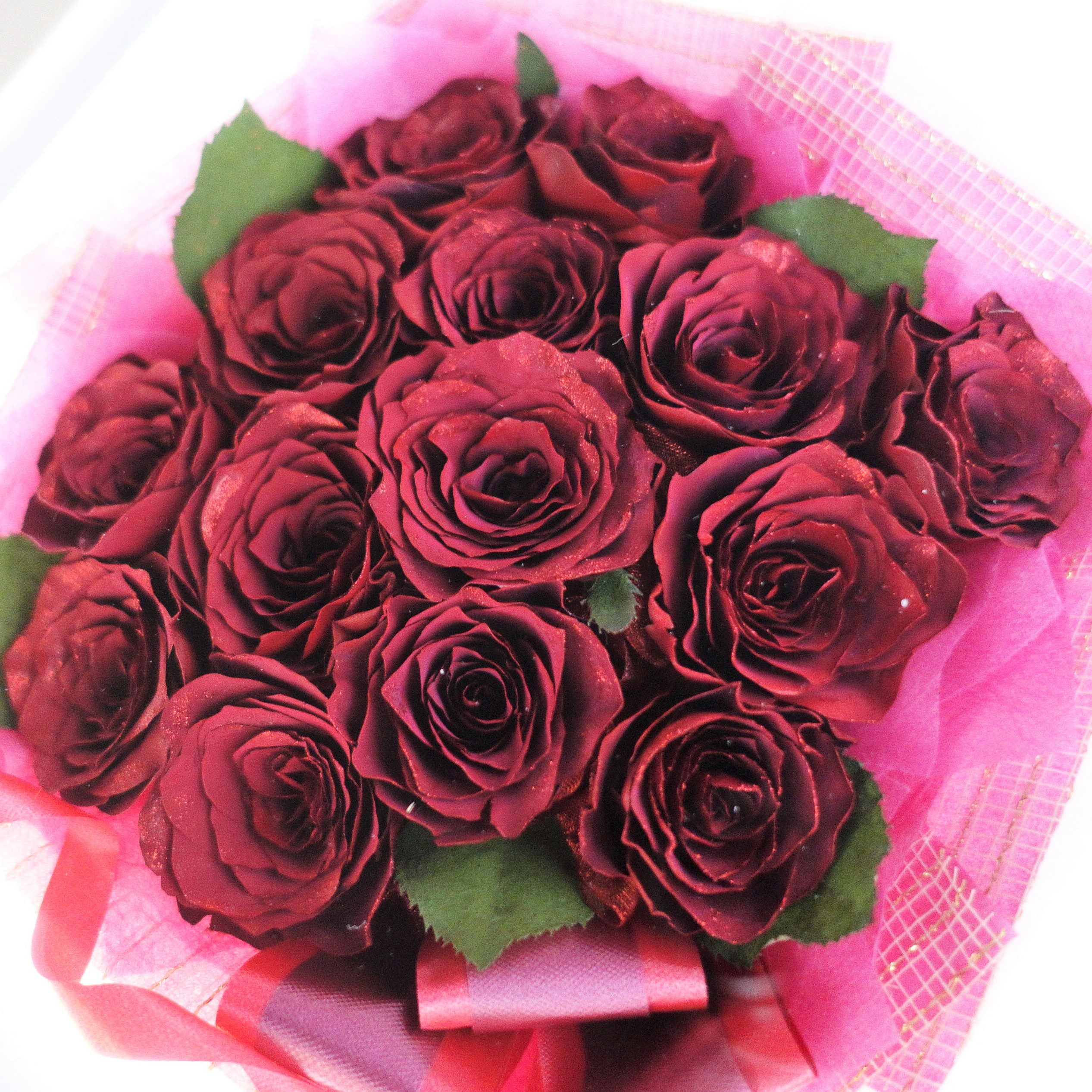 プロポーズ赤バラ保存のご感想】もらった時そのままのお花の仕上がりに