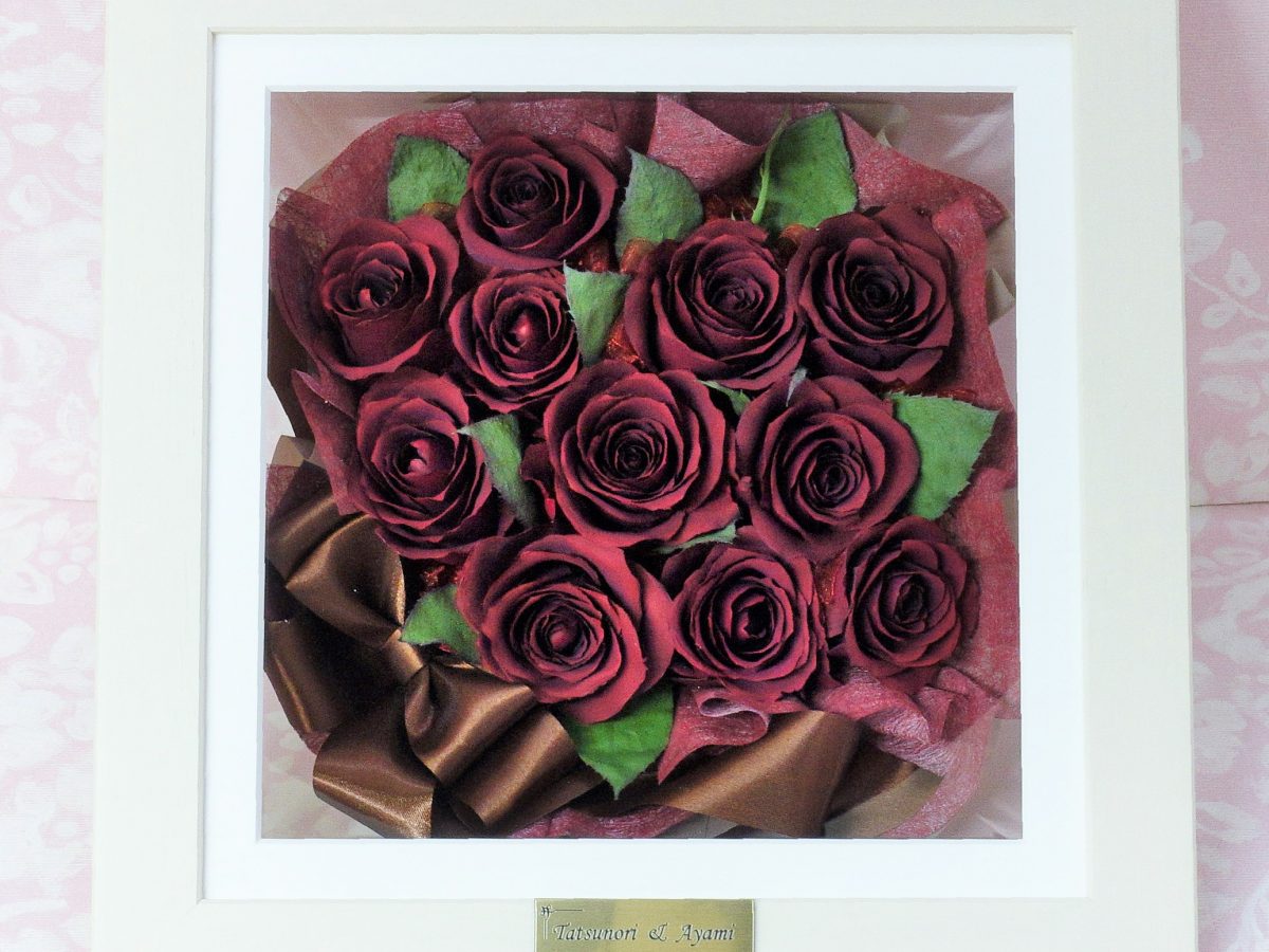 ROSE GALLERY 赤いバラ 11本入り プロポーズ赤バラ保存のご感想】バラ11本全てがそのまま残っており